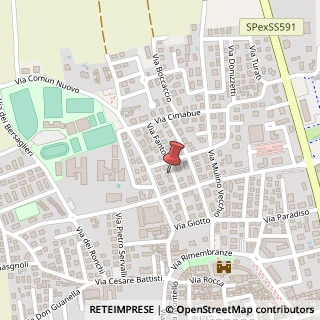 Mappa Via Bramante, 61, 24059 Urgnano, Bergamo (Lombardia)
