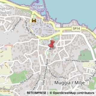 Mappa Viale XXV Aprile, 1, 34015 Muggia, Trieste (Friuli-Venezia Giulia)