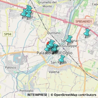 Mappa Viale Rimembranze, 25036 Palazzolo sull'Oglio BS, Italia (1.66571)