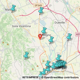 Mappa SP 46, 36030 Costabissara VI, Italia (6.5365)