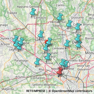 Mappa Via Sesia, 20020 Cesate MI, Italia (8.9795)