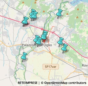 Mappa Via Malogno, 25036 Palazzolo sull'Oglio BS, Italia (3.29308)