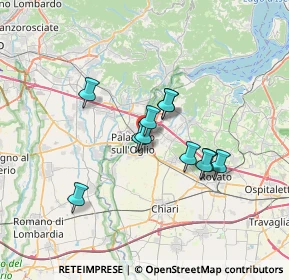 Mappa Via Malogno, 25036 Palazzolo sull'Oglio BS, Italia (5.13273)