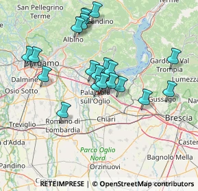 Mappa Via Gioachino Rossini, 25036 Palazzolo sull'Oglio BS, Italia (13.6545)