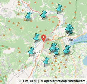 Mappa Via Molino, 25089 Villanuova sul Clisi BS, Italia (3.89714)