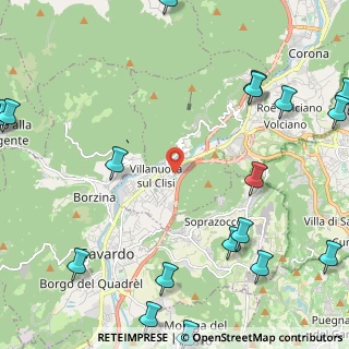 Mappa Via Molino, 25089 Villanuova sul Clisi BS, Italia (3.467)