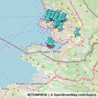 Mappa Piazzale Foschiatti Gabriele, 34015 Muggia TS, Italia (4.2485)