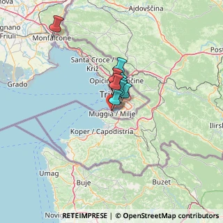 Mappa Via Mazzarei, 34015 Muggia TS, Italia (6.89455)