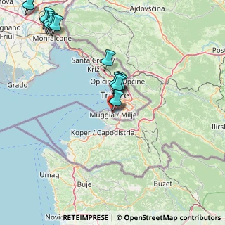 Mappa Via Mazzarei, 34015 Muggia TS, Italia (18.92938)