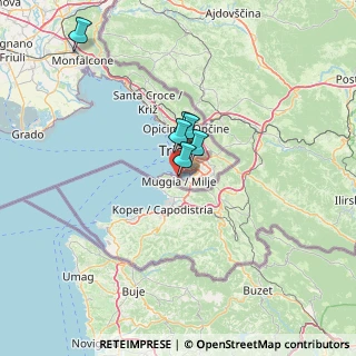 Mappa Piazzale Foschiatti Gabriele, 34015 Muggia TS, Italia (32.91308)