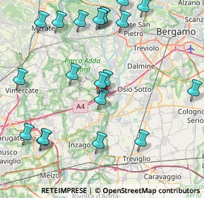 Mappa Via Enrico Fermi, 20056 Trezzo sull'Adda MI, Italia (9.882)