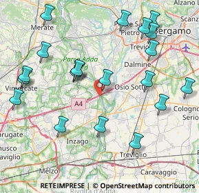 Mappa Via Enrico Fermi, 20056 Trezzo sull'Adda MI, Italia (9.355)