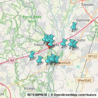 Mappa Via Enrico Fermi, 20056 Trezzo sull'Adda MI, Italia (2.63143)