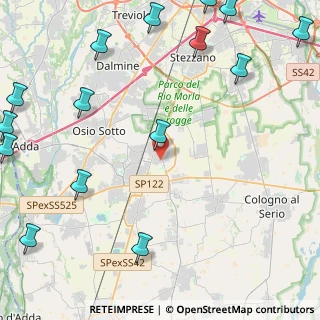 Mappa 24049 Verdello BG, Italia (6.684)