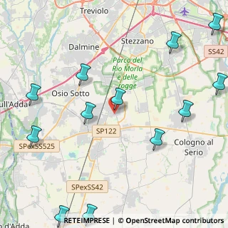 Mappa 24049 Verdello BG, Italia (5.82)