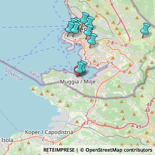 Mappa Via G. Matteotti, 34015 Muggia TS, Italia (4.17455)