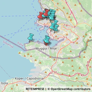 Mappa Via G. Matteotti, 34015 Muggia TS, Italia (4.1175)