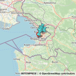 Mappa Via G. Matteotti, 34015 Muggia TS, Italia (35.29545)