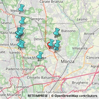 Mappa V.le Valassina, 20851 Lissone MB, Italia (4.23)