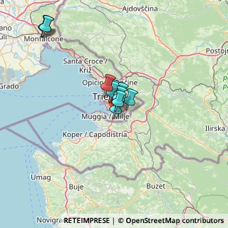 Mappa Via Flavia di Aquilinia, 34015 Muggia TS, Italia (10.67909)