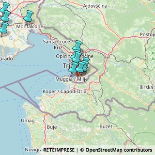 Mappa Via Flavia di Aquilinia, 34015 Muggia TS, Italia (20.96846)