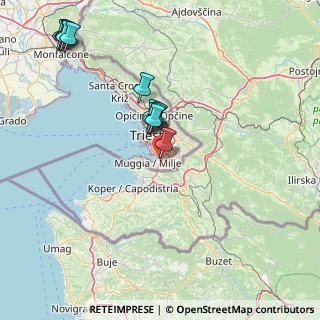 Mappa Via Flavia di Aquilinia, 34015 Muggia TS, Italia (16.62083)
