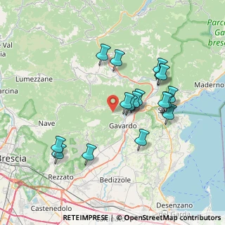 Mappa Via Fostaga, 25085 Gavardo BS, Italia (6.98882)