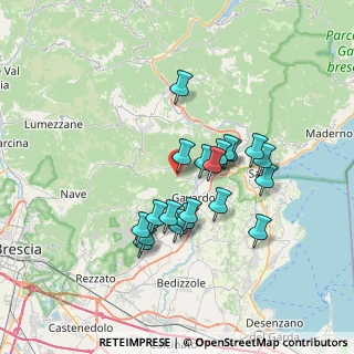 Mappa Via Fostaga, 25085 Gavardo BS, Italia (5.94)