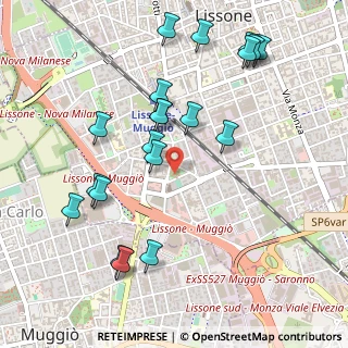 Mappa Via del Concilio, 20851 Lissone MB, Italia (0.548)