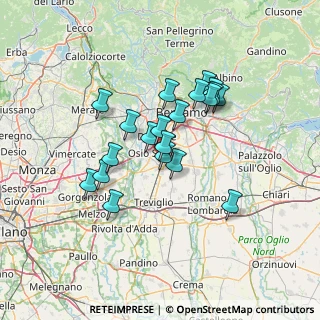 Mappa 24040 Verdellino BG, Italia (11.175)
