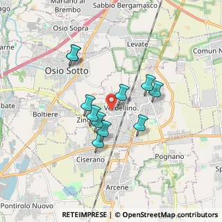 Mappa 24040 Verdellino BG, Italia (1.42)