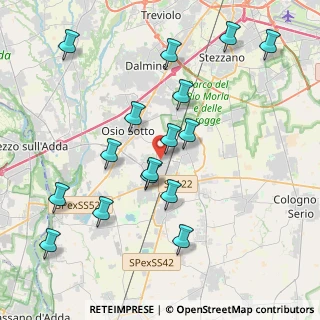 Mappa 24040 Verdellino BG, Italia (4.20188)