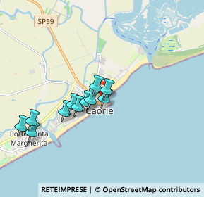 Mappa Via Pineda, 30021 Caorle VE, Italia (1.51818)