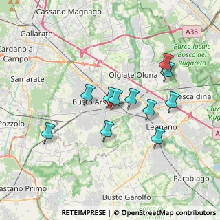 Mappa Via Giuseppe Borri, 21052 Busto Arsizio VA, Italia (3.08182)