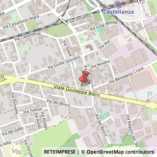 Mappa Viale Giuseppe Borri, 91, 21052 Busto Arsizio, Varese (Lombardia)