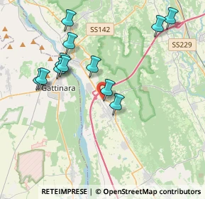 Mappa Via Romagnano, 28074 Ghemme NO, Italia (3.99083)