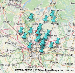 Mappa Strada Comunale Vecchia Muggiò, 20835 Muggiò MB, Italia (10.737)