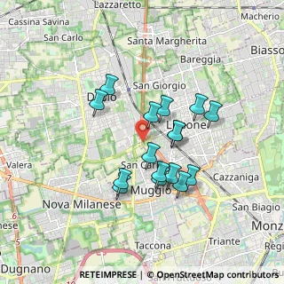 Mappa Strada Comunale Vecchia Muggiò, 20835 Muggiò MB, Italia (1.46563)