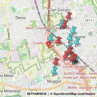 Mappa Strada Comunale Vecchia Muggiò, 20835 Muggiò MB, Italia (1.0165)