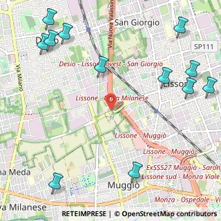 Mappa Strada Comunale Vecchia Muggiò, 20835 Muggiò MB, Italia (1.57833)