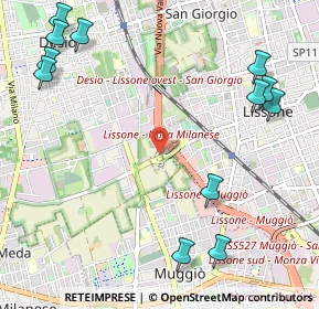 Mappa Strada Comunale Vecchia Muggiò, 20835 Muggiò MB, Italia (1.47917)