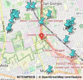 Mappa Strada Comunale Vecchia Muggiò, 20835 Muggiò MB, Italia (1.4335)