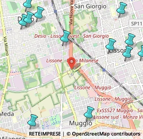 Mappa Strada Comunale Vecchia Muggiò, 20835 Muggiò MB, Italia (1.57833)
