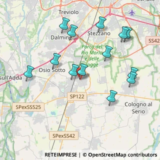 Mappa Via Cernaia, 24049 Verdello BG, Italia (4.24615)