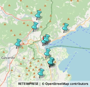 Mappa Via Gasparo da Salò, 25087 Salò BS, Italia (3.42727)