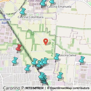 Mappa Via delle Grigne, 21042 Caronno Pertusella VA, Italia (0.764)