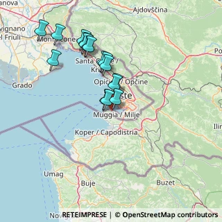 Mappa Strada di Fontanella, 34015 Muggia TS, Italia (14.05688)