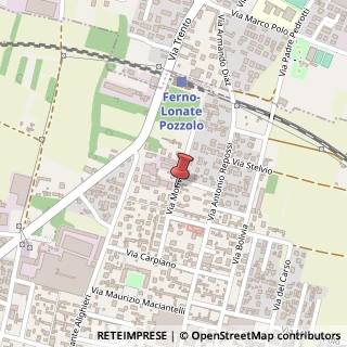 Mappa Via Monviso, 25, 21015 Lonate Pozzolo, Varese (Lombardia)