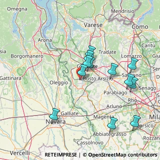 Mappa Via Monviso, 21015 Lonate Pozzolo VA, Italia (15.08)