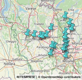 Mappa Via Carlo Collodi, 20025 Legnano MI, Italia (14.582)